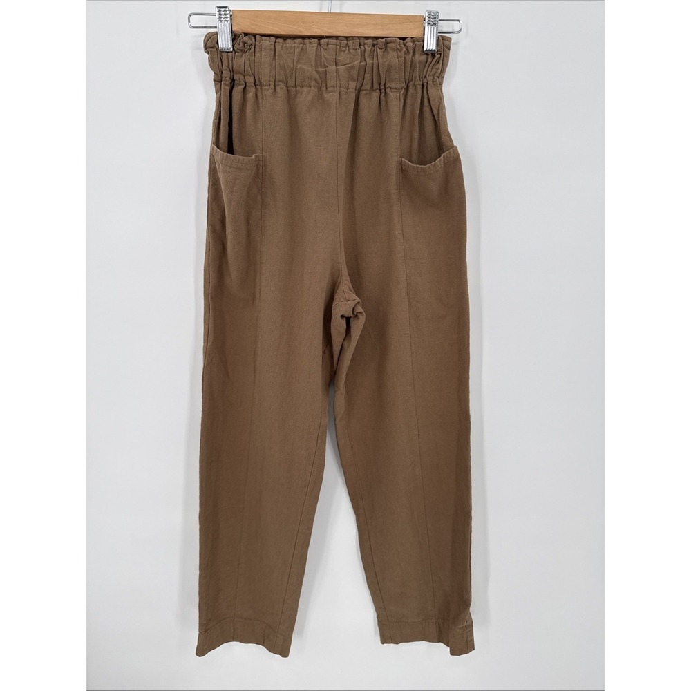Ozma Of California Womens Soft Tapered Brown Pants Size XS Comfort Sustainable
